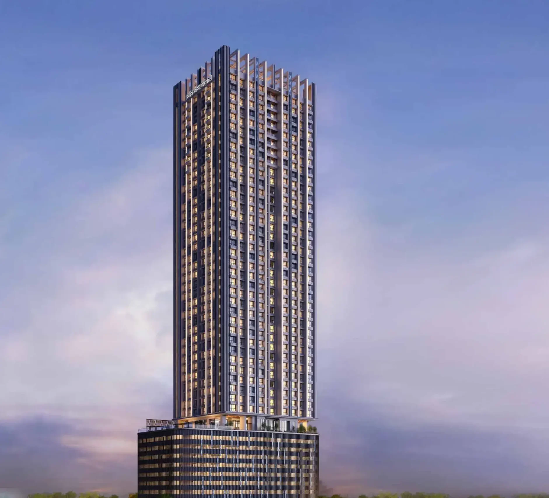 external view of building , Midtown Bay Mumbai by Avhad Group Best Real Estate Developer In Mumbai